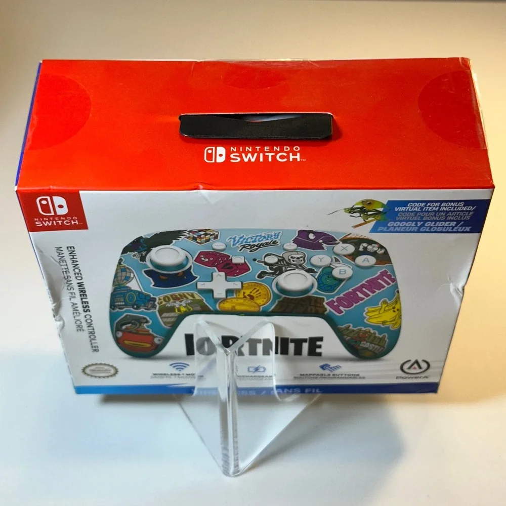 PowerA Enhanced Wireless Fortnite Controller for Nintendo Switch with Bonus Code